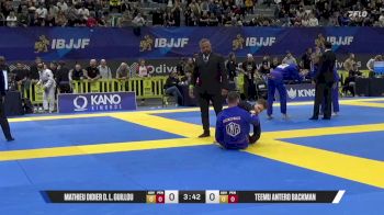 Teemu Antero Backman vs Mathieu Didier D. L. Guillou 2025 European Jiu-Jitsu IBJJF Championship