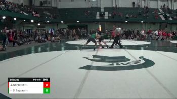 157 lbs Cons. Round 5 - Daniel Segura, Ohio University vs Jaxon Garoutte, Utah Valley University