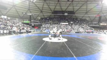 Boys 4A 113 lbs Champ. Round 2 - Tyler Grife, Lincoln (Seattle) vs Rocky Little, Gonzaga Prep