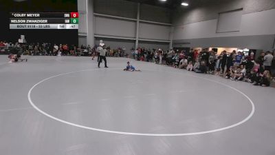 53 lbs Quarters - Colby Meyer, Sebolt Wrestling Academy vs Nelson Zwanziger, Immortal Athletics WC