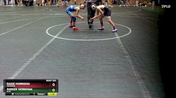 80 lbs 5th Place Match - Parker Workman, Btw vs Raige Morrison, Donahue