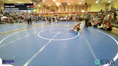 70 lbs Consi Of 8 #2 - Jonny Lewis, Keystone Kids Wrestling Club vs Cohen Tonubbee, Chandler Takedown Club