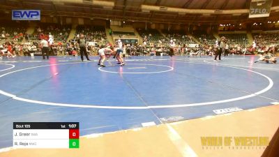 92 lbs Round Of 16 - Jett Greer, Shelton Wrestling Academy vs Ryan Rojo, Miami Wrestling Club