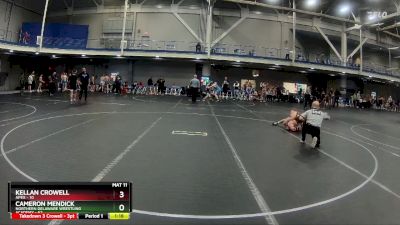 100-105 lbs Semifinal - Cameron Mendick, Northern Delaware Wrestling Academy vs Kellan Crowell, Apex