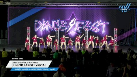 Ultimate Dance & Cheer - Junior Large Lyrical [2025 Junior - Contemporary/Lyrical - Large Day 2] 2025 DanceFest Grand Nationals
