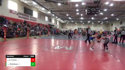 105 lbs Semifinal - Lachlan Robideau, MN Elite vs Jordan Chase-Tveita, Centennial Youth Wrestling