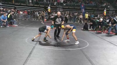 95 lbs Round Of 32 - Judah Perez, Saddle Brook vs Ethan Hernandez, High Pace Wrestling Club