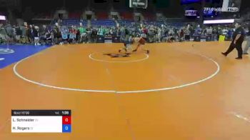 145 lbs Consi Of 4 - Layton Schneider, Oklahoma vs Hudson Rogers, Idaho