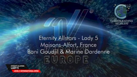 Eternity Allstars - Lady 5 [2025 L5 International Open Finals] 2025 The Cheerleading Worlds