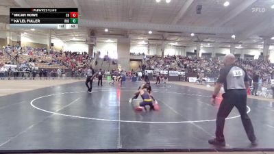 AA 113 lbs Cons. Round 1 - Micah Howe, Clarksville High School vs Ka`lel Fuller, Riverdale High School