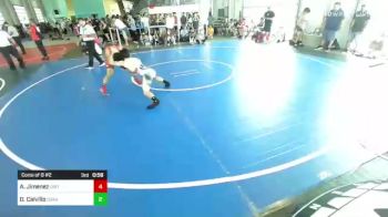 132 lbs Consi Of 16 #2 - Ezekiel Lazcano, Phox Raw WC vs Jose Menjivar, Kofa