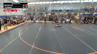 113 lbs Champ. Round 1 - Rj Phelan, Unattached vs Liam McClain, Unattached