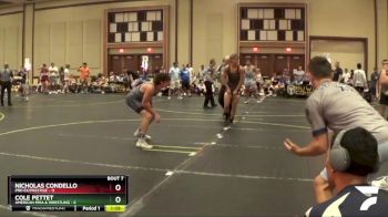 145 lbs Semis & 1st Wrestleback (8 Team) - Cole Pettet, American MMA & Wrestling vs Nicholas Condello, Pro Ex/Prestige