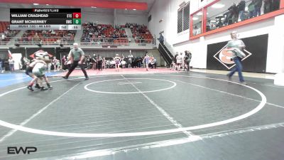 46 lbs Semifinal - William Craghead, Sallisaw Takedown Club vs Grant McInerney, Brushy Wrestling Club
