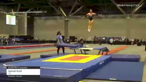 Hannah Scott - Double Mini Trampoline, TEG - 2021 USA Gymnastics Championships