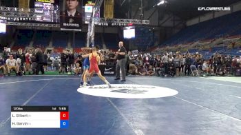 120 lbs Rnd Of 64 - Lane Gilbert, Indiana vs Hunter Garvin, Iowa