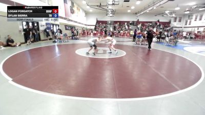 120 lbs Semifinal - Logan Forgatch, Scorpions vs Dylan Sierra, Triumph Trained