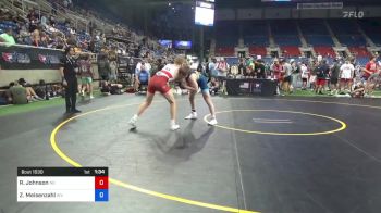 160 lbs Cons 32 #2 - Riley Johnson, Nebraska vs Zachary Meisenzahl, West Virginia