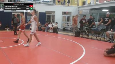 122 lbs Rr Rnd 1 - Anthony Russo, War Dog AC - HSC vs Dominic Hernandez, Broad Axe Gold - HSC