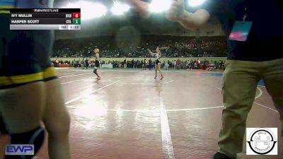 94 lbs Round Of 16 - Savannah Johnson, Pauls Valley Panther Pinners vs Stephanie Wilson, Tecumseh