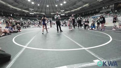 85 lbs Consolation - Matthew Lesher II, Mojo Grappling Academy vs Yaretzi Rojas, TTWC Red