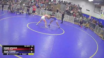 138 lbs 1st Place Match - Ryder Sprague, Cobra All Stars vs Isaac Conner, Peninsula Wrestling Club