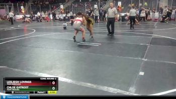 164 lbs Cons. Round 2 - Chloe Gatrost, Team Arizona vs Lesliegh Lovings, Team Nebraska