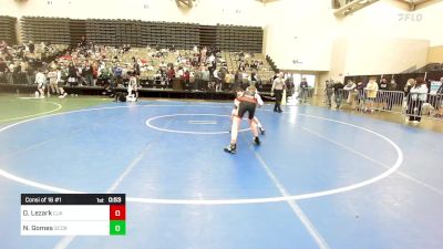 108-H lbs Consi Of 16 #1 - Dominick Lezark, CJA vs Nathan Gomes, Scorpions