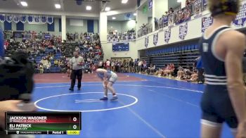 157 lbs Cons. Round 2 - Jackson Wagoner, St Francis De Sales (Toledo) vs Eli Patrick, Columbia City