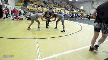 140 lbs Round Of 16 - Mykale Thomas, Fort Gibson vs Landon Dry, Tahlequah Wrestling Club