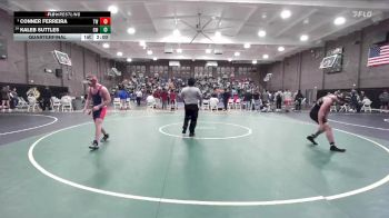 144 lbs Quarterfinal - Conner Ferreira, Tulare Western vs Kaleb Suttles, Golden West