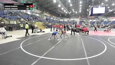 126 lbs Round Of 32 - Jordan Romero, Mile High WC vs Samuel Urioste, New Mexico Bad Boyz