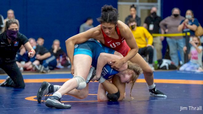High Schoolers Shine In Women's Freestyle At Last Chance Qualifier