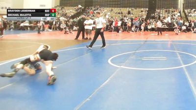 80-I lbs Consi Of 4 - Brayden Lieberman, Northampton vs Michael Maletta, Kings Park