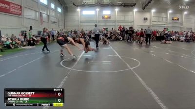 165 lbs Round 2 (6 Team) - Gunnar Gossett, The Wrestling Mill vs Joshua Rubio, Capital City WC