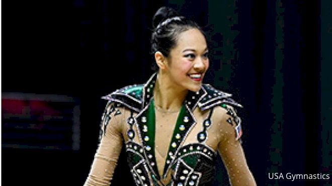 Laura Zeng Finishes Top 10 All-Around At Sofia World Cup