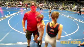 100 lbs Quarterfinal - Chloe Ross, Mayo Quanchi Judo And Wrestling vs Addisyn Bunch, Lady Outlaw Wrestling Academy