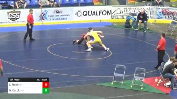 187 lbs 7th Place - Collin Neal, Boiling Springs vs Nick Curci, Apollo-Ridge