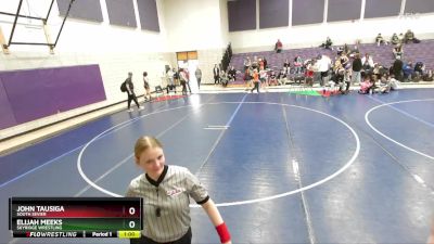 145 lbs Cons. Semi - John Tausiga, South Sevier vs Elijah Meeks, Skyridge Wrestling