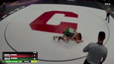 Quarterfinal - Brock Goebel, Syracuse vs Diego Juarez, Ogallala