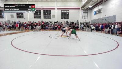 132 lbs Round Of 16 - Davis Jones, Charlotte Latin vs Nash Holdridge, St. John Neumann Catholic