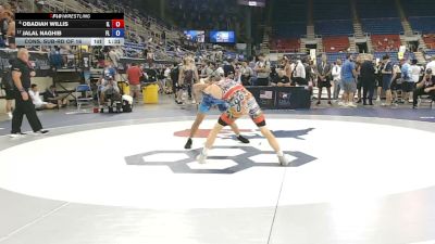 132 lbs Cons. Sub-rd Of 16 - Obadiah Willis, Illinois vs Jalal Naghib, Florida