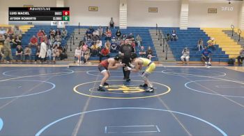 150 lbs Ayden Roberts, Schertz Clemens vs Luis Maciel, Buda Hays