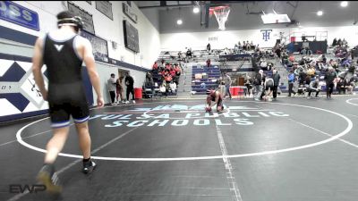 150 lbs Consi Of 16 #2 - Donavan Wilson, Hilldale vs Ethan Shawnee, Victory Christian School