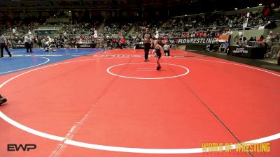 43 lbs Quarterfinal - Griffin Edmondson, Team Tulsa Wrestling Club vs Dawson McMahon, Shootbox Wrestling Club