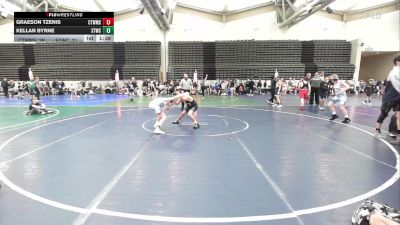 93 lbs Rr Rnd 1 - Graeson Tzenis, CT Refinery vs Kellan Byrne, Shore Thing Sharks