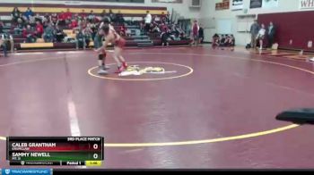 126 lbs 3rd Place Match - Caleb Grantham, Enumclaw vs Sammy Newell, Mt. Si