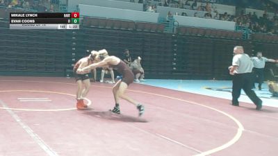 138 lbs Round Of 16 - Mikale Lynch, Hartsville vs Evan Coons, Fountain Inn