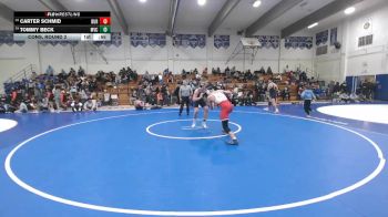 194 lbs Cons. Round 2 - Tommy Beck, Monte Vista Christian vs Carter Schmid, Durham