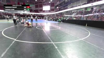 144 lbs Quarterfinal - Brennan Smart, Centennial vs Darius Case, Meridian